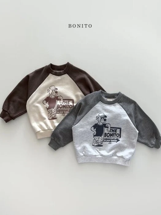 Wolf Raglan Sweatshirt