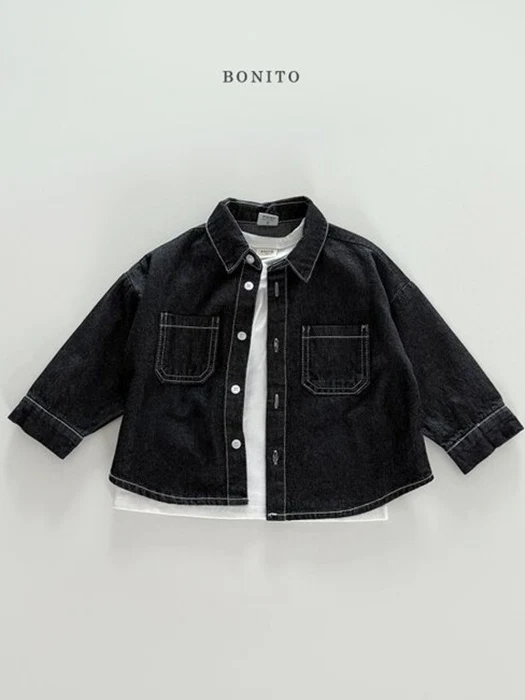 Denim Stitch Shirt