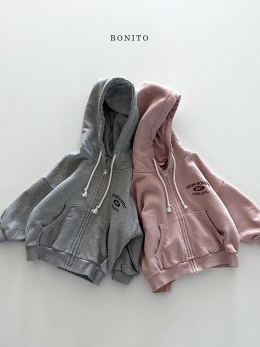 From Bonito Hoodie Zip-Up