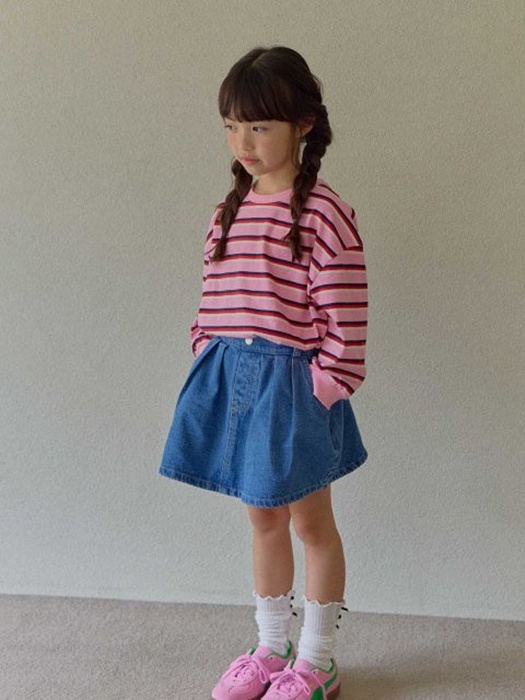 Ember Pleated Skirt (Blue) Ember Pleated Skirt (Blue)