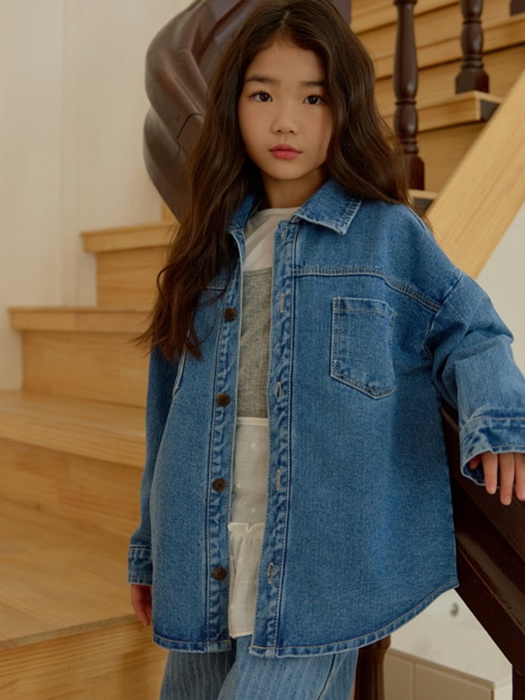 Wild Denim Shacket