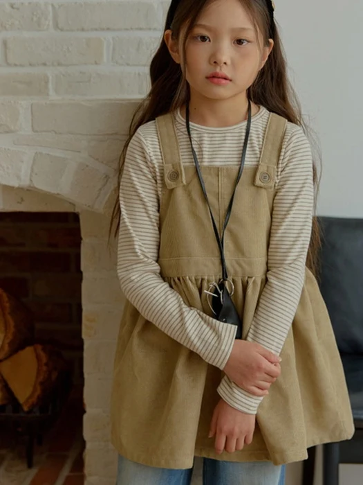 Tulip Corduroy Suspender One-piece Tulip Corduroy Suspender One-piece