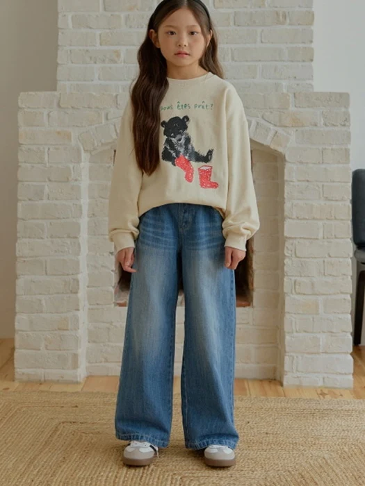 Signature Wide Denim Pants Signature Wide Denim Pants