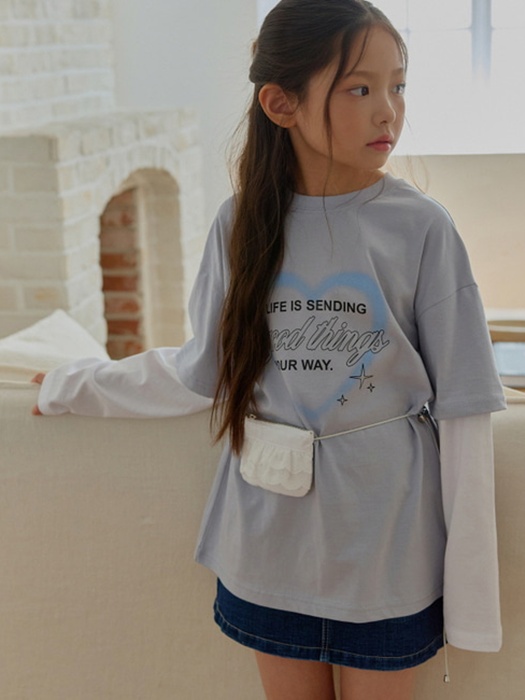 Cream Layered Boxy Tee Cream Layered Boxy Tee