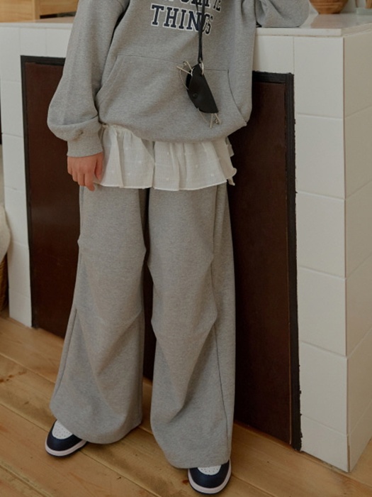 Hawaii Pintuck Wide Pants Hawaii Pintuck Wide Pants