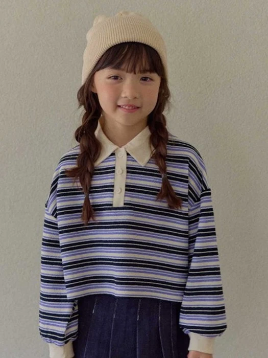 Mitte Stripe Collar Tee