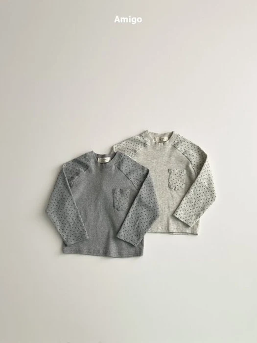 Small Flower Raglan Tee Small Flower Raglan Tee