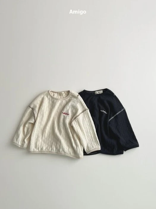 Knit Ribbed Tee Knit Ribbed Tee