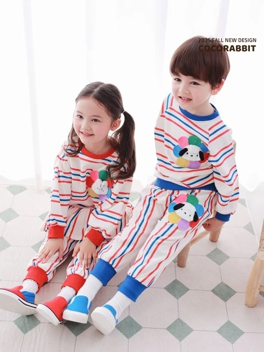 Blue 3 Stripe Set