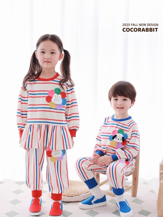 Red 3 Stripe Set