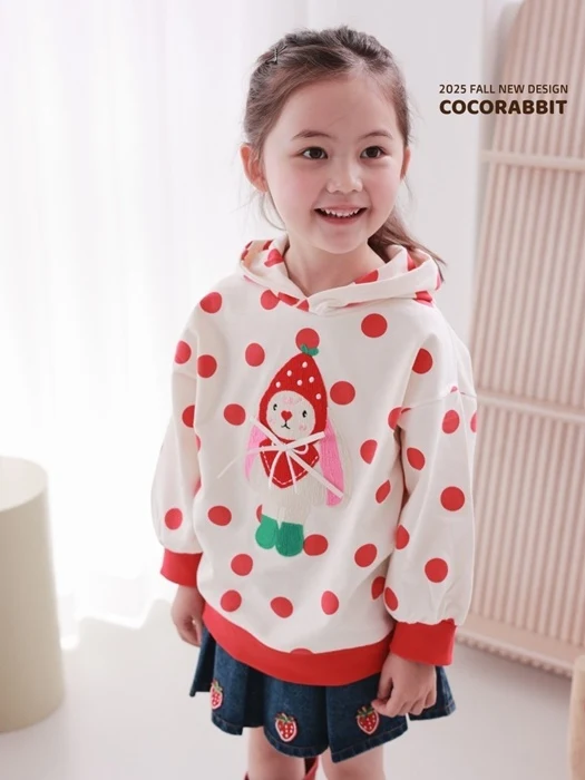 Polka Dot Hoodie