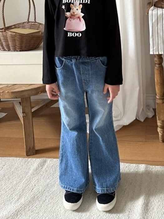 Coco Bell Bootcut Denim Pants
