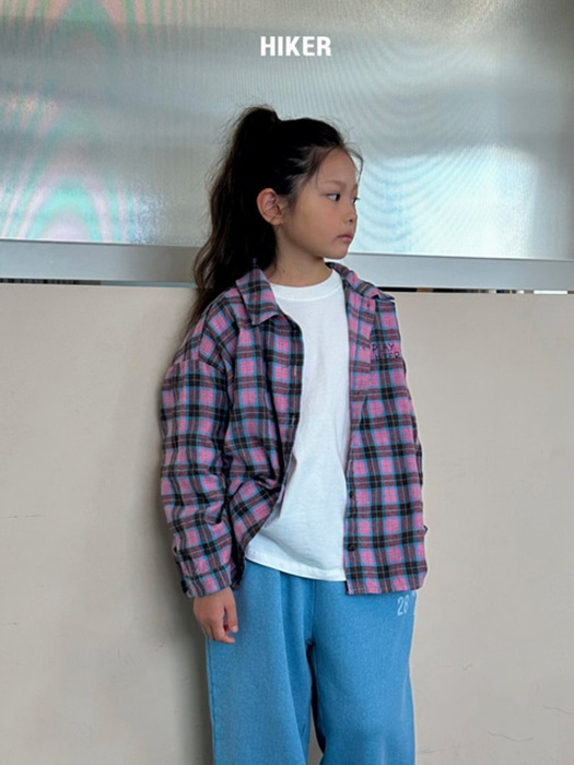 Hiker Embroidery Check Shirt Hiker Embroidery Check Shirt
