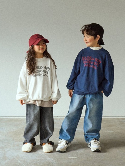 Cheer Up Crop Sweatshirt