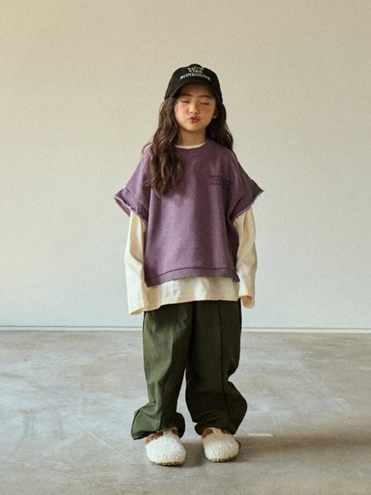 Wide Crop Vest