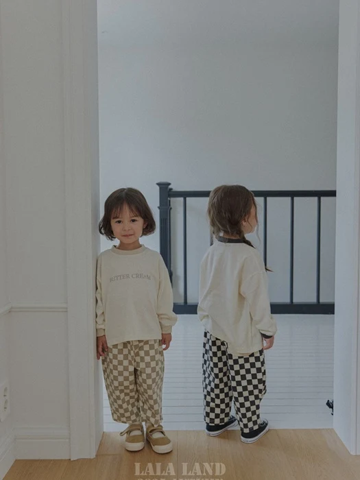 Kids Check Check Pants