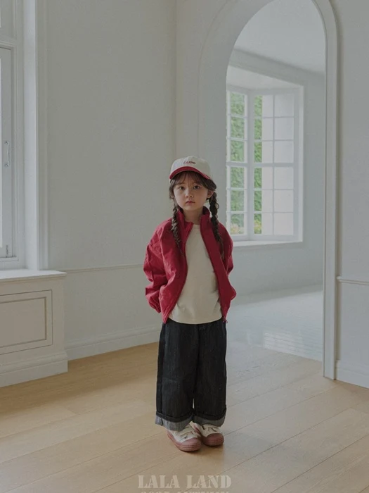 Kids Roll-Up Straight Denim Pants Kids Roll-Up Straight Denim Pants