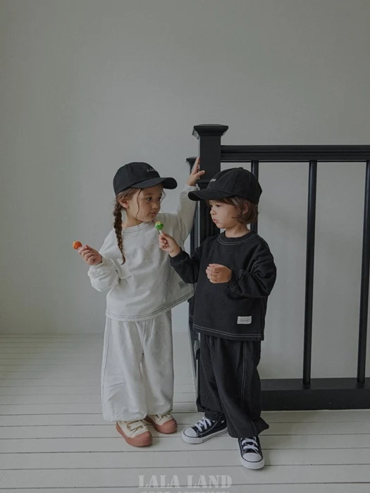 Kids Black White Jogger Pants Kids Black White Jogger Pants
