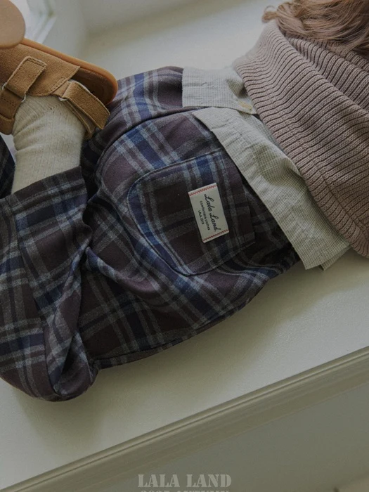 Kids Lala Check Pants