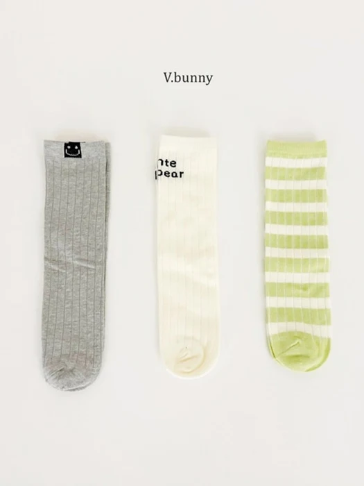 Long Green Socks Set Long Green Socks Set