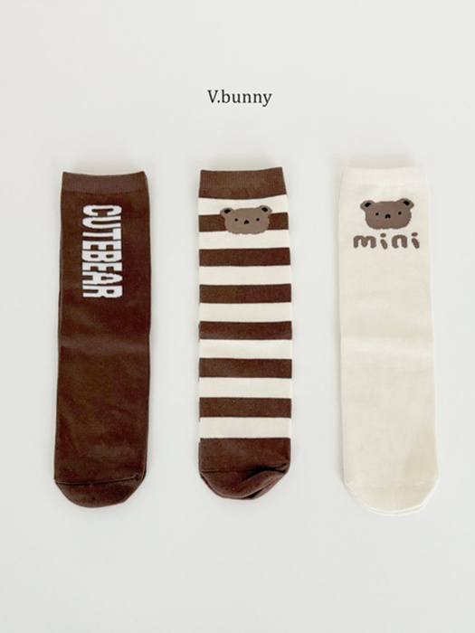 Cute Bear Socks Set Cute Bear Socks Set