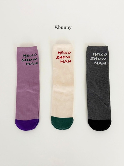 Snowman Socks Set Snowman Socks Set
