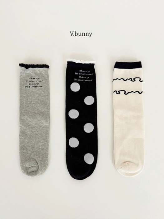 Dot Wave Socks Set Dot Wave Socks Set