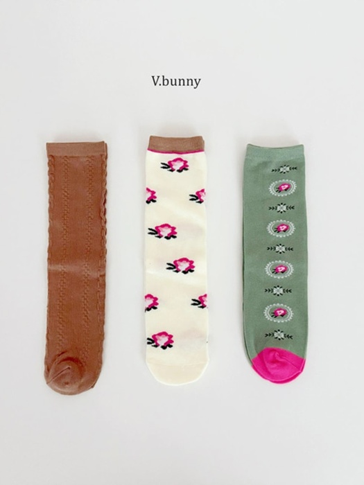 Camellia Socks Set Camellia Socks Set