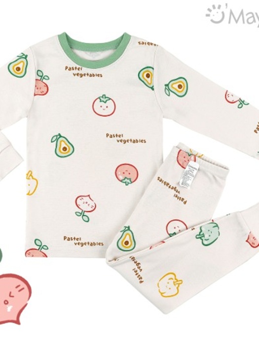Pastel Vegetables Easywear