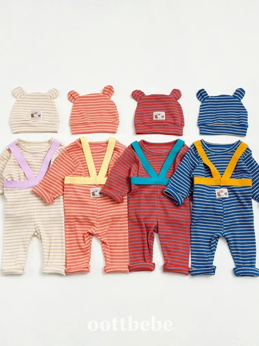 Macaron Overall Set (Baby) Macaron Overall Set (Baby)