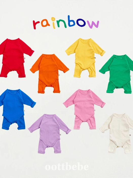 Rainbow Suit Set Rainbow Suit Set