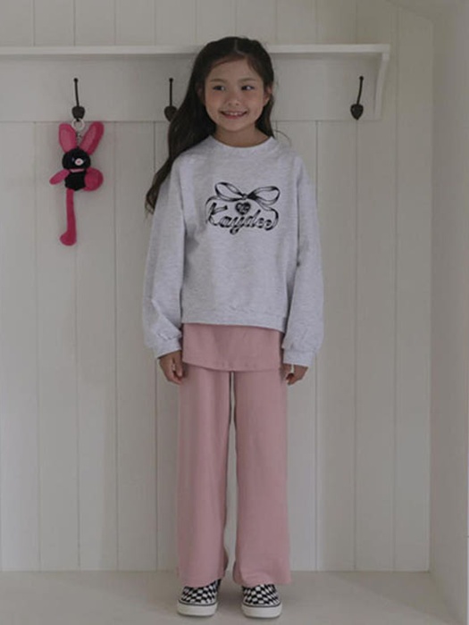Layered Skirt Pants