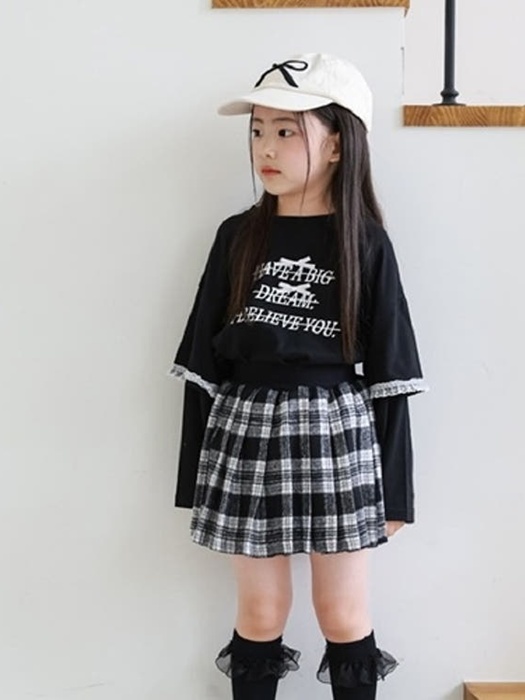 Lace Double Tee
