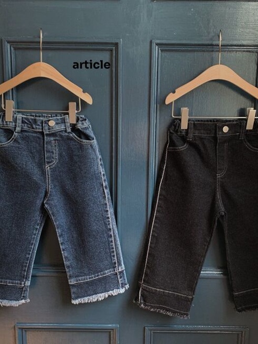 Live Seam Denim Pants