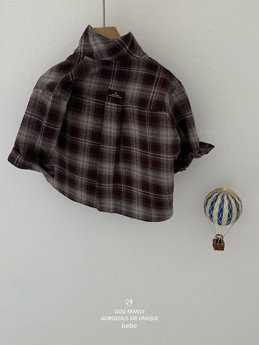 Bebe Fall Check Shirt