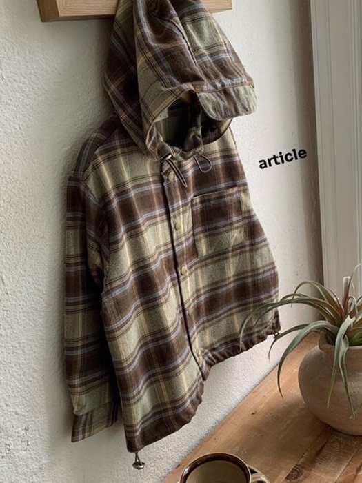 Farm Check Hoodie