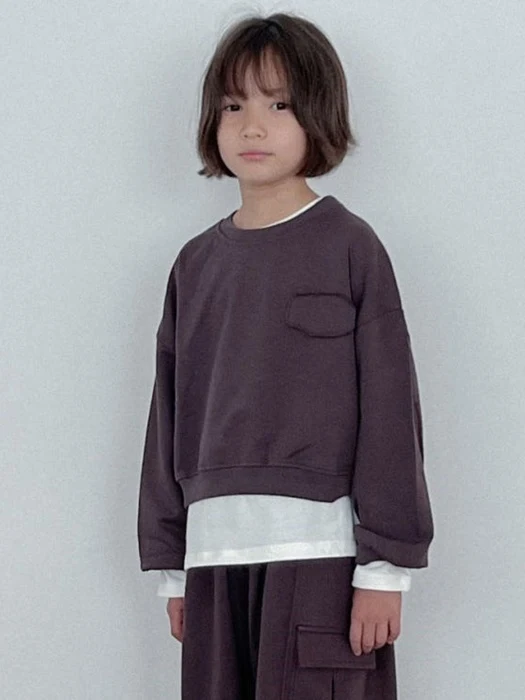 Circle Cutoff Sweatshirt