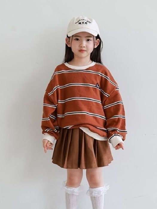 Suede Pleated Skirt Suede Pleated Skirt
