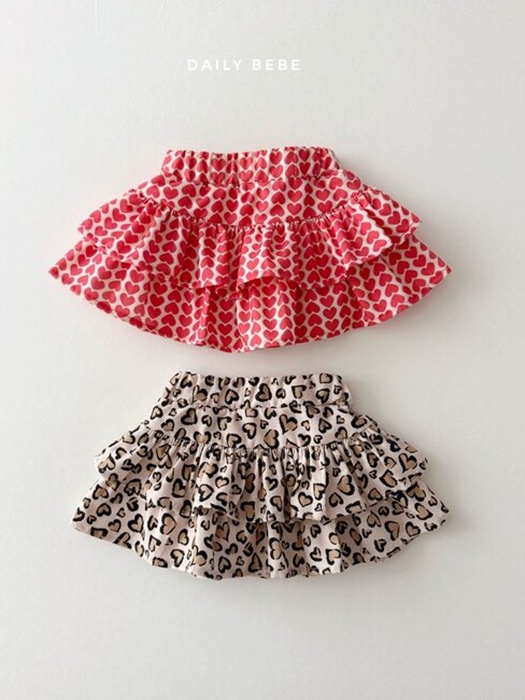Corduroy Layered Skirt