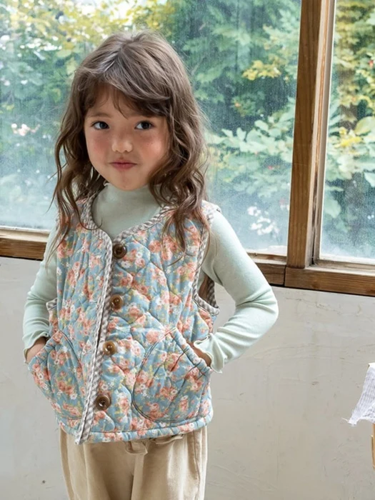 Peach Padded Vest Peach Padded Vest