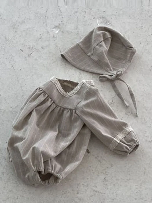 Rona Romper Bonnet