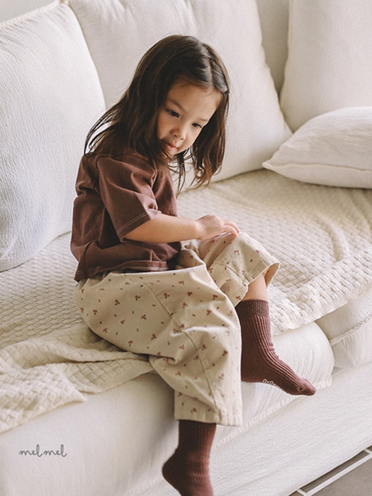 Corduroy Print Pants Corduroy Print Pants