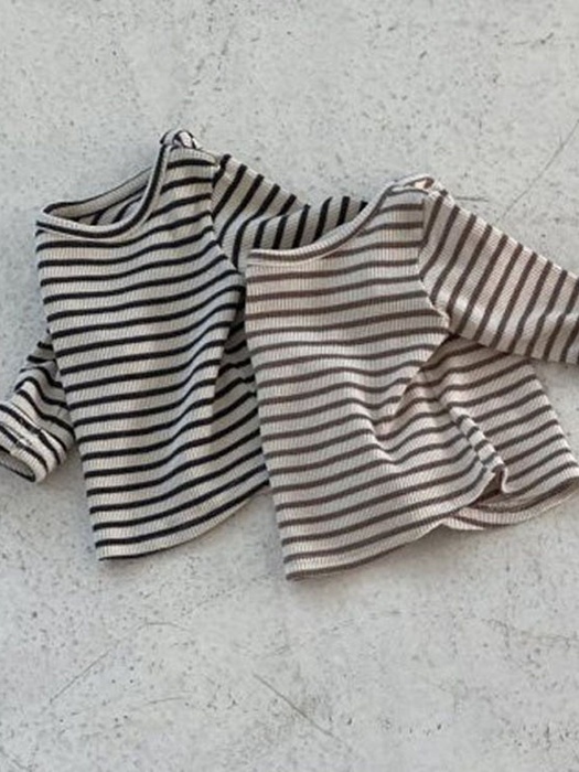 Bebe Stripe Tee Bebe Stripe Tee