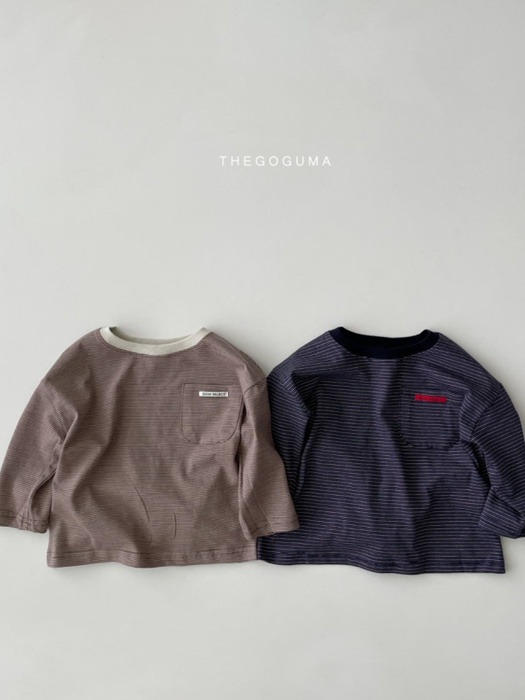 Jelly Stripe Pocket Tee