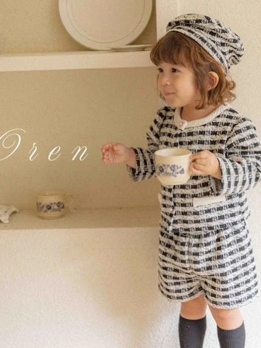 Bebe Claire Tweed Boy Set