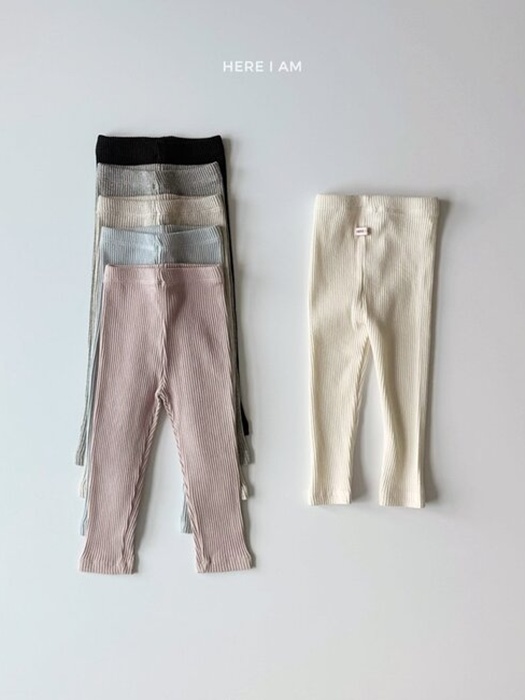 Soft Ribbed Leggings