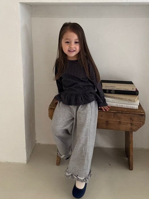 Rose Frill Pants