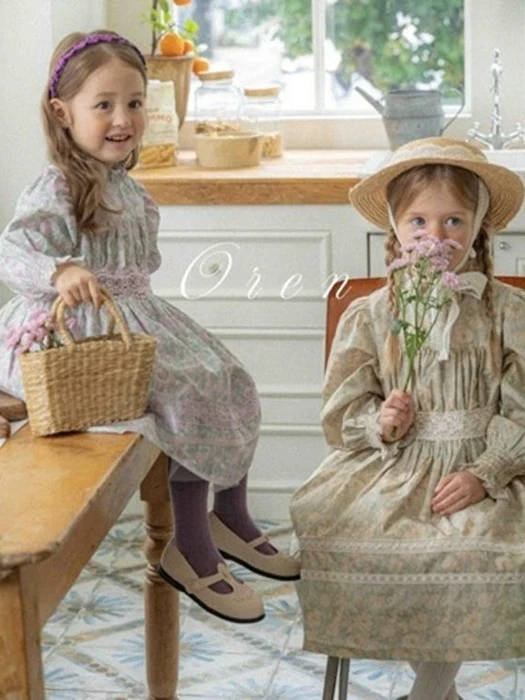 Kids Fleurin Flower One-piece