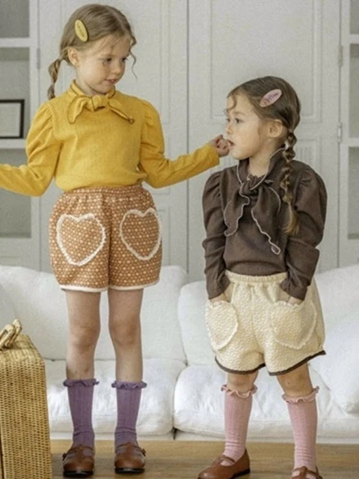 Kids Miel Jacquard Shorts