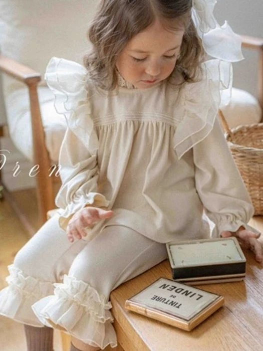 Kids Rosie Frill Blouse